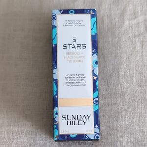 Sunday Riley 5 Stars Eye Serum in Blue and White